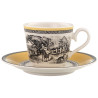 COFFEE CUP AND SAUCER - AUDUN FERME