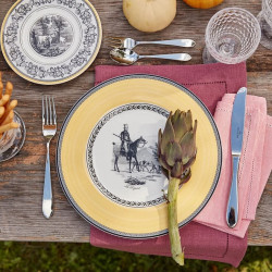 DINNER PLATE 27 CM, AUDUN CHASSE 10-1070-2610