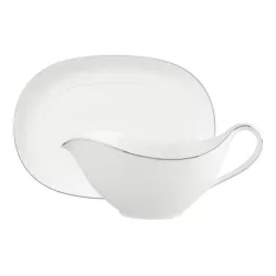 SAUCE BOAT WITH STAND...