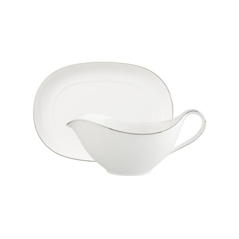 SAUCE BOAT WITH STAND -ANMUT PLATINUM 1 10-4636-3406