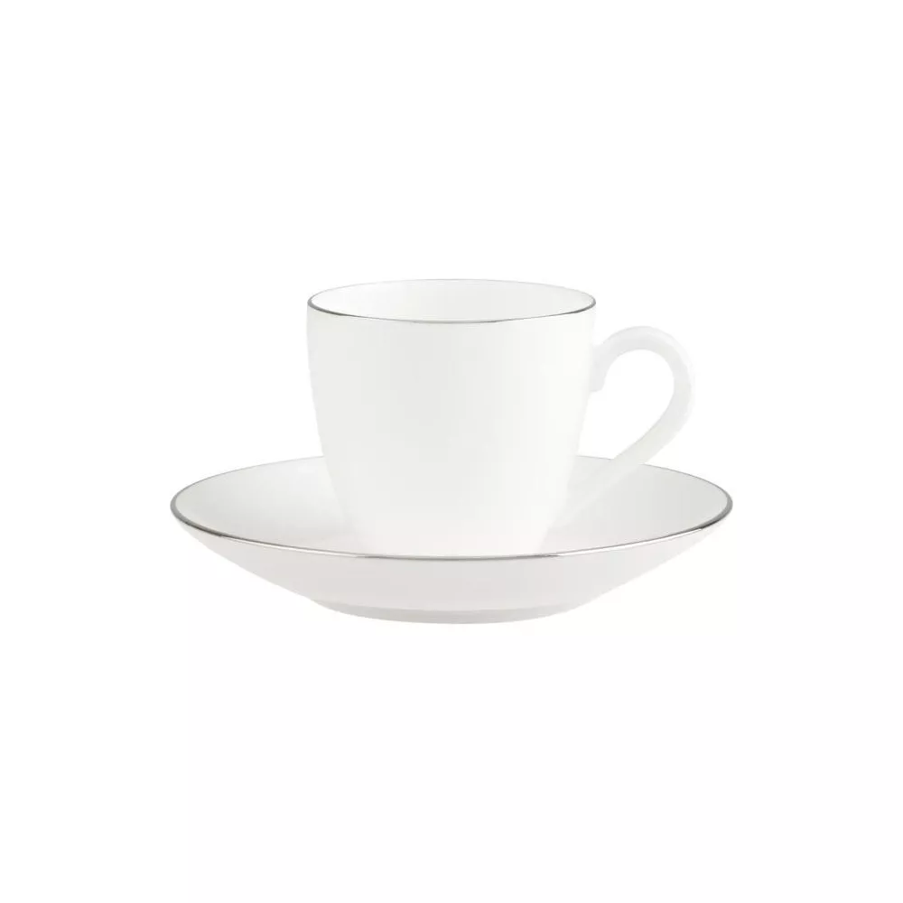 TAZZA CAFFE  CON PIATTO ANMUT PLATINO 1 10-4636-1410