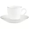 TAZZA CAFFE  CON PIATTO ANMUT PLATINO 1 10-4636-1410