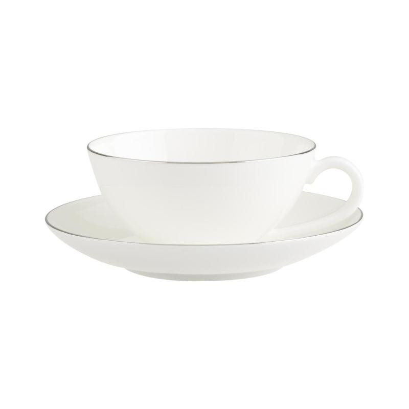 TAZZA TE CON PIATTO ANMUT PLATINO 1 10-4636-1260