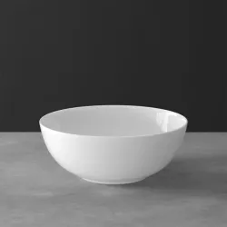 SALAD BOWL 23 CM - ANMUT WHITE