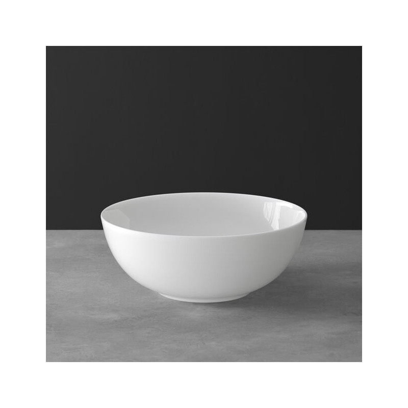 SALAD BOWL 23 CM - ANMUT WHITE