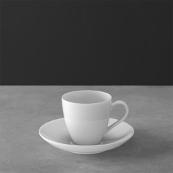 COFFE CUP AND SAUCER - ANMUT WHITE