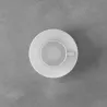TAZZA CAFFÈ CON PIATTINO - ANMUT BIANCO