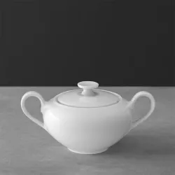 SUGAR BOWL FOR 6 - ANMUT WHITE