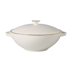 ROUND SOUP TUREEN - ANMUT GOLD