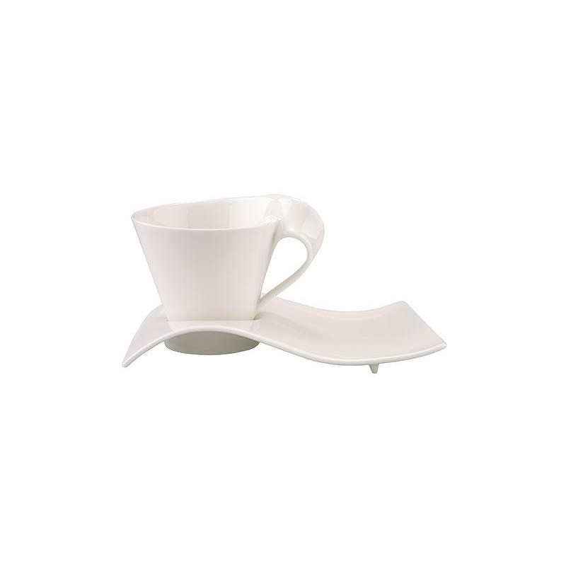 COFFE CUP WITH PLATE NEW WAVE CAFFE  10-2484-1425+2831