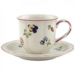 COFFE CUP WITH SAUCER PETIT FLEUR 10-2395-1420-1430