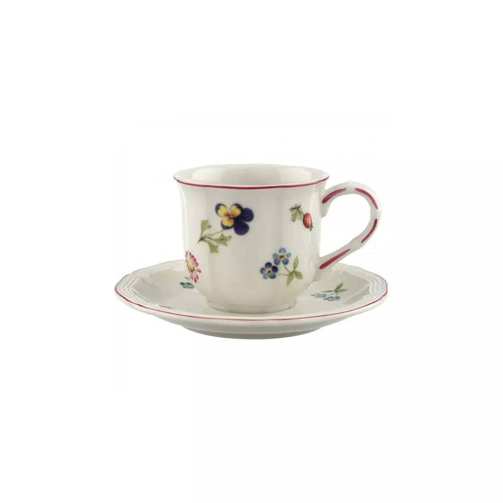 TAZZA CAFFE CON PIATTO PETIT FLEUR 10-2395-1420-1430