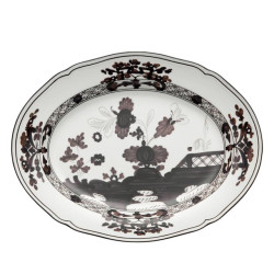 34 CM OVAL TRAY, ORIENTE...