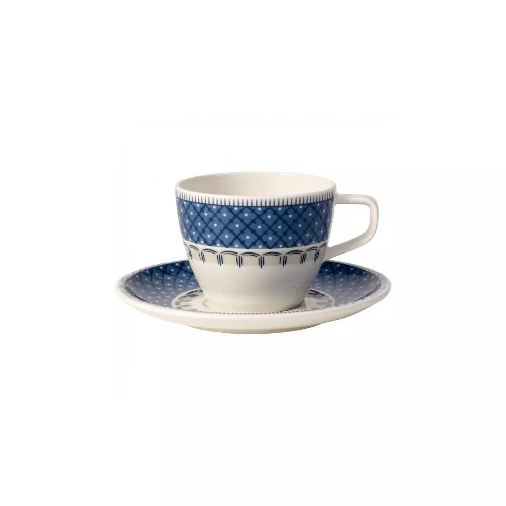 TAZZA CAFFE   CON PIATTINO CASALE BLU 10-4184-1300-1310