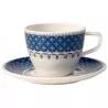 TAZZA CAFFE   CON PIATTINO CASALE BLU 10-4184-1300-1310