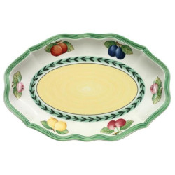 PICKLE DISH 24 CM, FRENCH GARDEN FLEURENCE