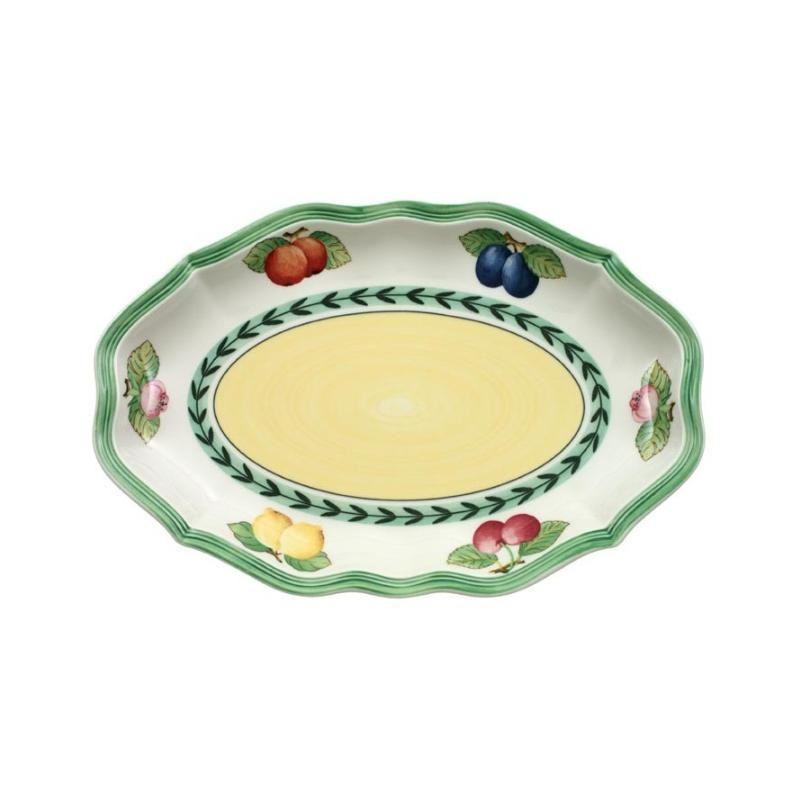 PICKLE DISH 24 CM, FRENCH GARDEN FLEURENCE