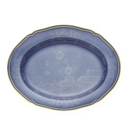 34 CM OVAL TRAY, ORIENTE ITALIANO