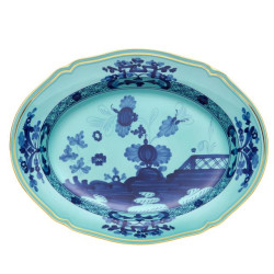 34 CM OVAL TRAY, ORIENTE ITALIANO