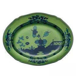 38.5 CM OVAL TRAY, ORIENTE...