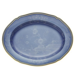 38.5 CM OVAL TRAY, ORIENTE ITALIANO