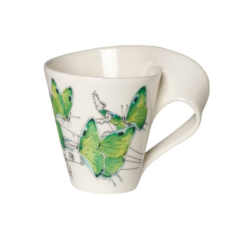 MUG DEEP GREEN HAIRSTREAK NEW WAVE CAFE 10-4194-9100