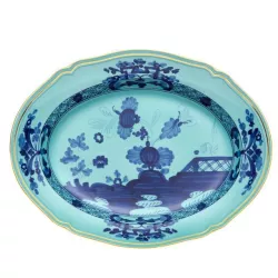 38.5 CM OVAL TRAY, ORIENTE...
