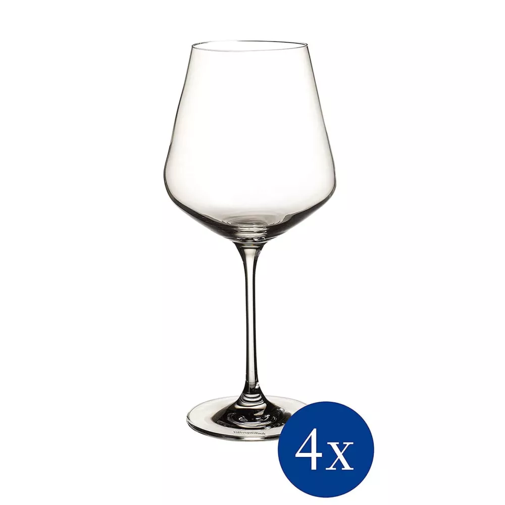 SET DI 4 CALICE VINO ROSSO 8110, LA DIVIN 11-3667