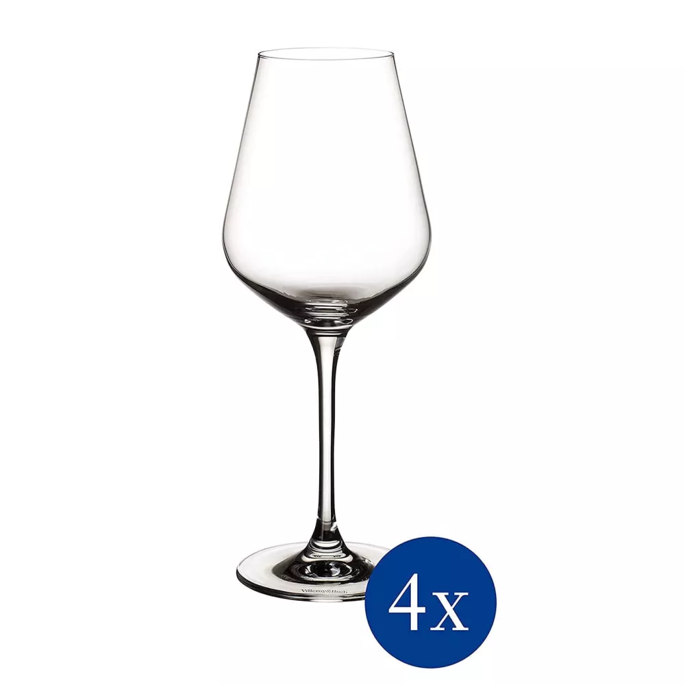 SET OF 4 WHITE WINE GOBLETS 8120, LA DIVIN 11-3667