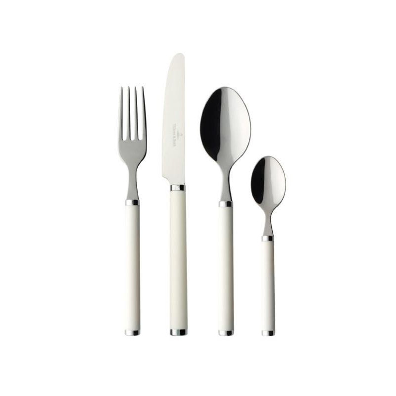 24 PIECES CUTLERY SET PLAY WHITE PEARL 12-6367-9033