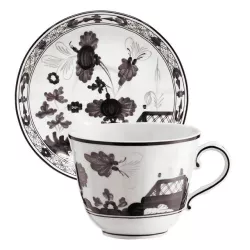 TAZZA CAFFE CON PIATTINO, ORIENTE ITALIANO