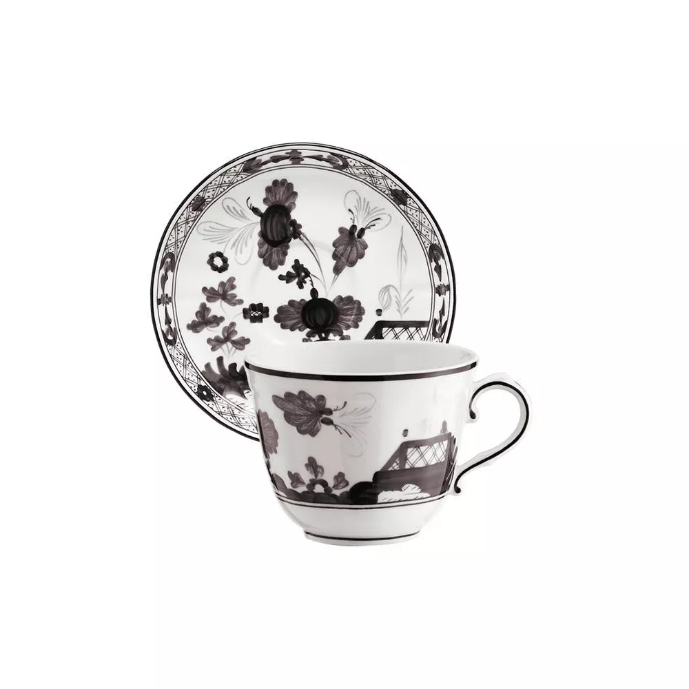 TAZZA CAFFE CON PIATTINO, ORIENTE ITALIANO