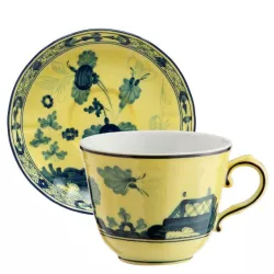 TAZZA CAFFE CON PIATTINO, ORIENTE ITALIANO