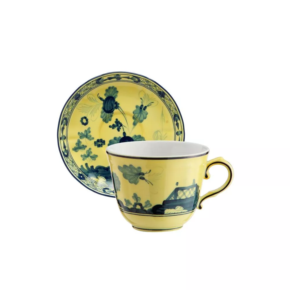 TAZZA CAFFE CON PIATTINO, ORIENTE ITALIANO