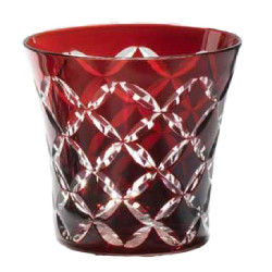 NARROW GLASS RED TWIN ONE