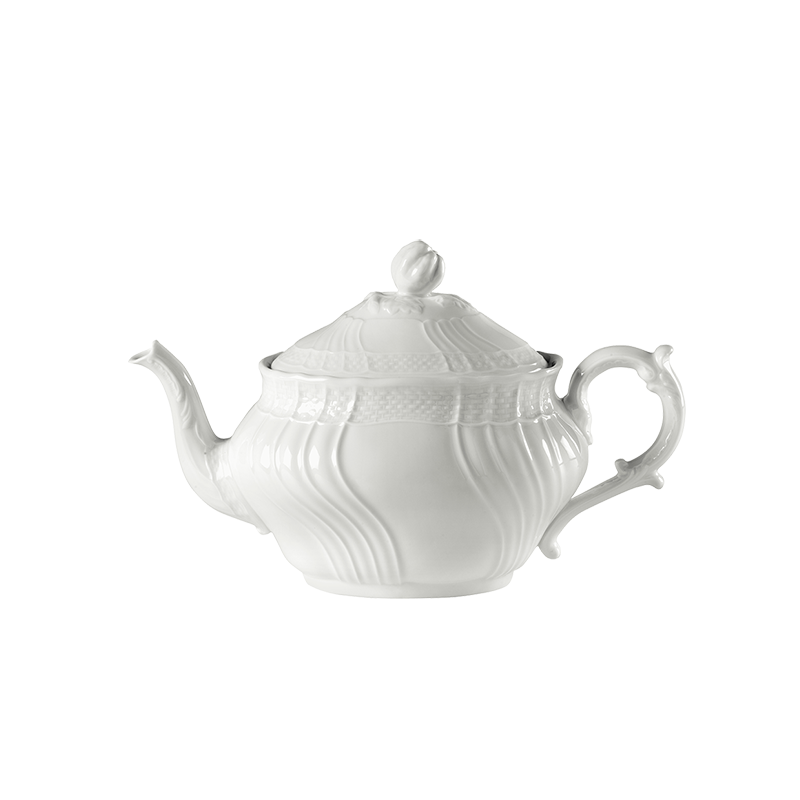 TEAPOT FOR 6, 0,68 LT, VECCHIO GINORI BIANCO