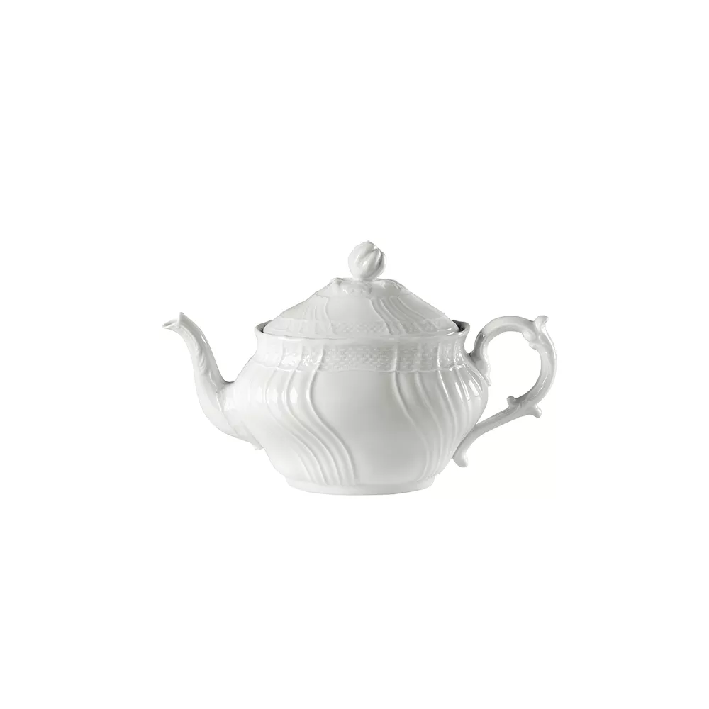 TEAPOT FOR 6, 0,68 LT, VECCHIO GINORI BIANCO
