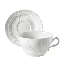 BREAKFAST CUP WITH SAUCER,...