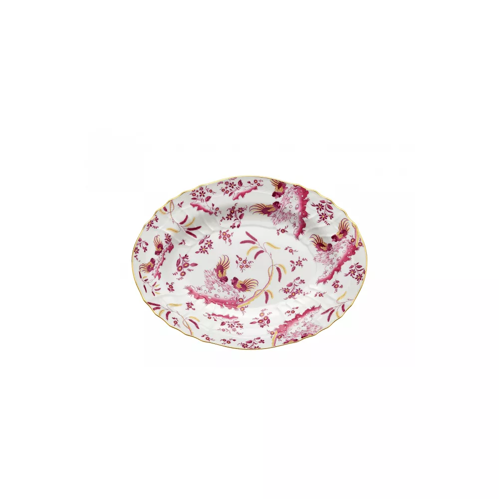 OVAL TRAY 39 CM - 0390 ORO DI DOCCIA MAGENTA 1708