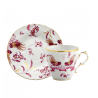 TAZZA CAFFÈ CON PIATTINO 125 CC - 0125/130 ORO DI DOCCIA MAGENTA 1708