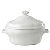 OVAL TUREEN WITH COVER 3,85 LT -  0385 ANTICO DOCCIA BIANCO