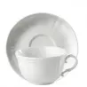 TAZZA COLAZIONE CON PIATTO - 260/165 ANTICO DOCCIA BIANCO