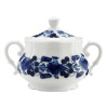 SUGAR BOWL FOR 12 - 0475 BABELE BLU 17136