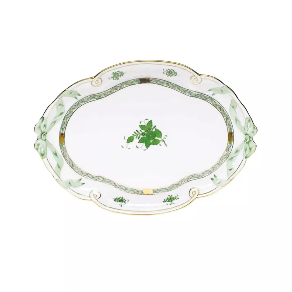 40 CM OVAL PLATTER, TET A TET