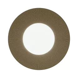 27 CM DINNER PLATE, BROWN...