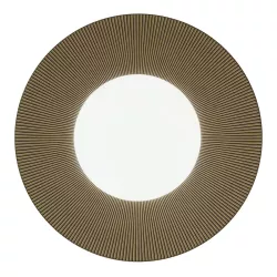 32 CM CHARGER PLATE, BROWN...