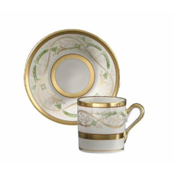 COFFE CUP AND SAUCER  -...