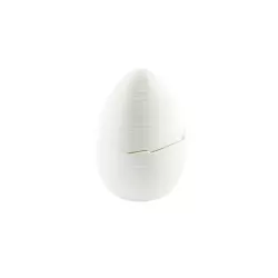 PORCELAIN EGG, WHITE...