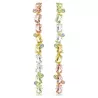 GEMA DROP EARRINGS, MULTICOLORED, GOLD TONE PLATED 5705809
