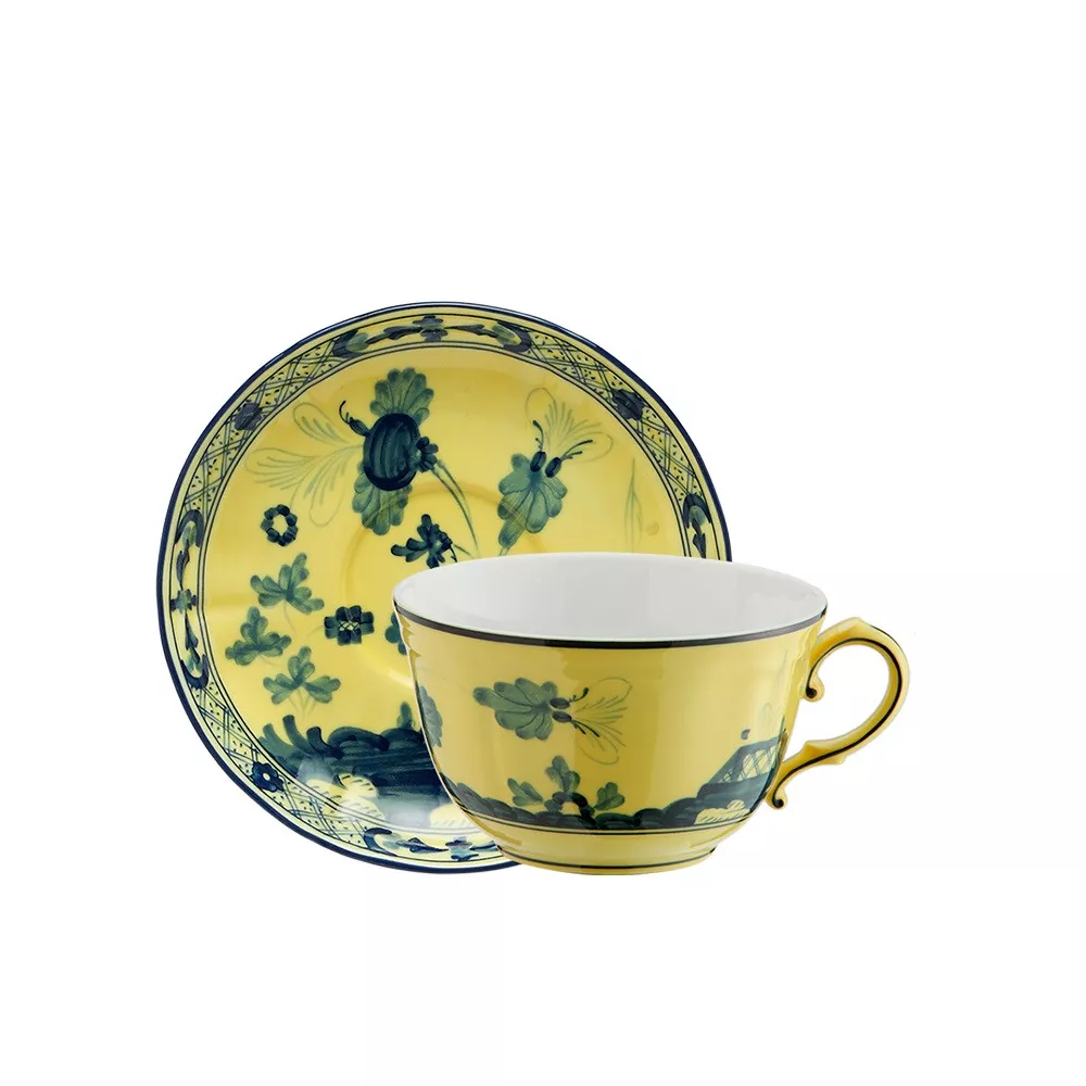 TAZZA TE CON PIATTINO, ORIENTE ITALIANO